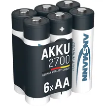 Ansmann Mignon AA 2700 mAh 6 St.