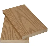 WPC Zaunbrett 85H13 mit Holzmuster Zaunlatten Gartenzaun - Voll 85x13x1000 mm