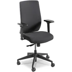 Ergotec Drehstuhl Combo Stoff Schwarz