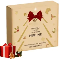 Mini Parfüm Adventskalender Damen, Parfum Adventskalender 2025 Frauen, Verschiedenen Geschmacksrichtungen, Reiseparfüms Weihnachtskalender, Weihnachtsgeschenke, Langanhaltender Duft