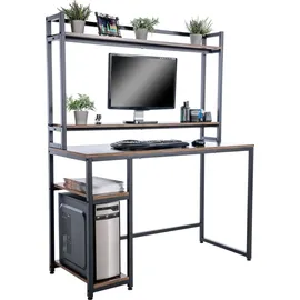 CLP Schreibtisch Billings Schwarz / Braun