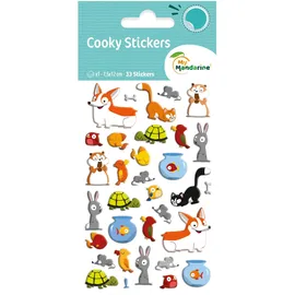 Maildor Cooky Haustiere Sticker 10 Stück