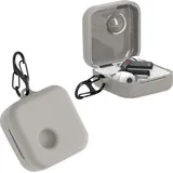 kwmobile Hülle kompatibel mit Nothing Ear (1) Hülle - Kopfhörer Case - TPU Silikon Cover - Schutzhülle in Grau