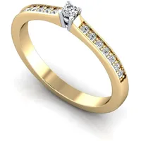 Verlobungsring VR05 585er Gelb-/Weiflgold - 6696