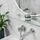 Tulup Glasregal Transparent, Glas 60x0.6x13 cm Wohnzimmer, Regale, Wandregale