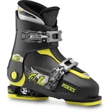 ROCES Idea Up Kinder Skischuhe Schwarz/Grün 30/35