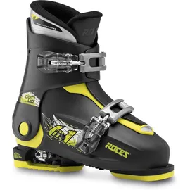 ROCES Idea Up Kinder Skischuhe Schwarz/Grün 30/35