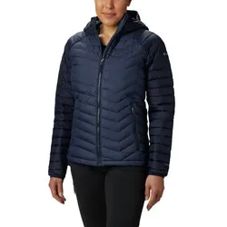 COLUMBIA Damen Jacke Powder Lite Hooded Jacket, Nocturnal, Dark Nocturnal, L