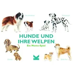 LAURENCE KING 440749 Memo-Spiel Hunde & ihre Welpen