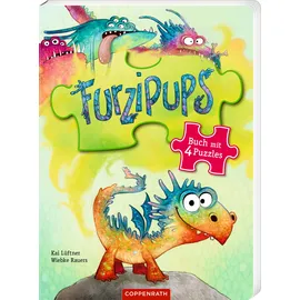 Coppenrath Verlag Die Spiegelburg - Furzipups - Buch mit 4 Puzzles (BuchBONUS)