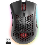 Defender Warlock GM-709L Maus rechts RF Wireless Gaming Mouse schwarz, USB (52709)