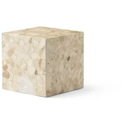 Audo - Plinth Cubic Beistelltisch, Kunis Breccia