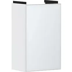 hansgrohe Xevolos E Waschtischunterschrank 54166320 340x555x245mm, links, mattweiß, weiß metallic