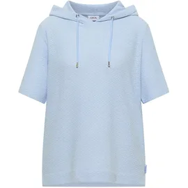 Cecil Hoodie Struktur Blau XL