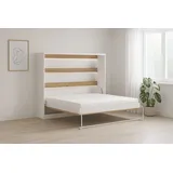 Kaiser Möbel Schrankbett Perfekt horizontales Bett mit Stil und Funktion Horizontal öffnend, moderne Front, platzsparend