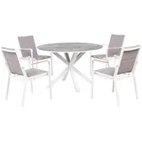 Beliani Beliani, Gartentisch | Balkontisch, Maletto / Busseto (120 cm)