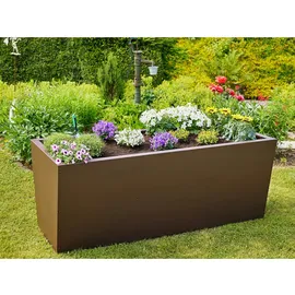 Gutta Valenta 200 x 90 x 80 cm rost matt