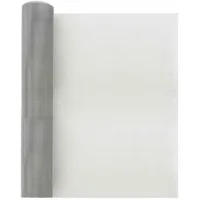 vidaXL Maschendrahtzaun 40 x 500 cm Silber/Edelstahl