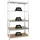 Proregal Schwerlastregal Giant Ragnar HxBxT 200 x 120 x 50 cm Fachlast 175kg | Verzinkt