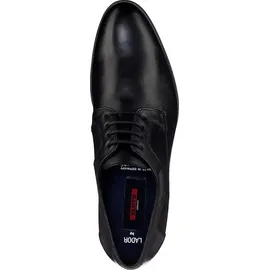 LLOYD Herren Derby Schwarz Glattleder, schwarz, NOS