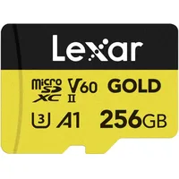 Lexar Micro SD Karte 256GB, microSDXC UHS-II Speicherkarte, V60,