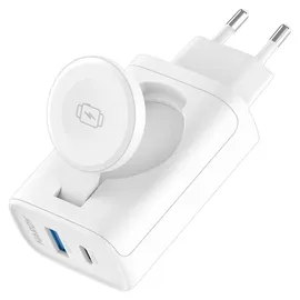 Hardy 3MK HARDY Charger PD 2in1 33W für Apple iPhone/Watch/iPad - Weiß