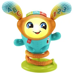 Fisher-Price DJ Hüpfi Lernspielzeug für Kleinkinder, Musik&Geräusche