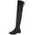 Ital-Design Overknees Damen Schwarz 37