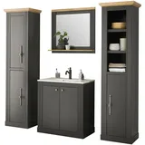 OTTO home Westminster 4-tlg. Grau