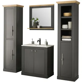 OTTO home Westminster 4-tlg. Grau