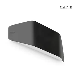 Faro Outdoor Wandleuchte FUTURE IP44, dunkelgrau FAR-71517