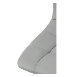 CLP 4er Set Esszimmerstuhl Antibes Kunstleder I Gesteppter Polsterstuhl I Küchenstuhl Mit Bodenschonern