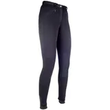 HKM Reithose Penny Easy Kniebesatz 128 Schwarz