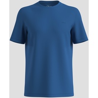 s.Oliver - T-Shirt mit Labelprint, Herren, blau, S