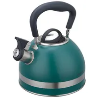 KING HOFF Kinghoff Wasserkessel 1.8L aus Edelstahl, Pfeifkessel Induktion,