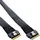 InLine Slim SAS Kabel, SFF-8654 8i zu SFF-8654 8i, 48 Gb/s, 0,75m