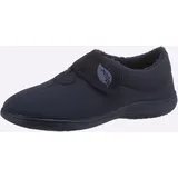 WALDLÄUFER Hausschuh WALDLÄUFER, Damen, Gr. 41, blau (marine), Textil, Basic, Schuhe Hausschuh