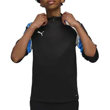 Puma IndividualLIGA 1/4 Zip Kinder Sweatshirt, schwarz - 152