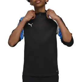 Puma IndividualLIGA 1/4 Zip Kinder Sweatshirt, schwarz - 152