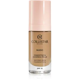 Collistar Nudo Second Skin Foundation LSF 15 3G naturale dorato 30 ml