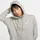 Nike Sportswear Club French Terry Kapuzenjacke dark grey heather/matte silver L