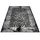 Musterring Teppich MUSTERRING "COLORADO FLOWER", grau (grau, schwarz), B:160cm H:5mm L:230cm, Polyacryl, Viskose, Teppiche, Teppich, exclusive MUSTERRING DELUXE COLLECTION hochwertig gekettelt Fransen