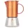 La Cafetière Espresso-Kaffeemaschine aus poliertem Edelstahl, 2 ml, kupferfarben