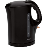 Clatronic Wasserkocher schnurlos schwarz Fassungsvermögen: 1,7 L
