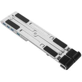 Targus AWU100205GL Notebook-Ständer höhenverstellbar, USB-Hub-Funktion