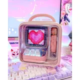 Divoom Ditoo Mic (8 h, Akkubetrieb), Bluetooth Lautsprecher, DitooMic - pink