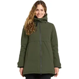 Didriksons Helle 6 - Damen Parka Größe:38, Farbe:deep green