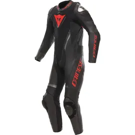 Dainese Demon Sprint, Lederkombi 1tlg. - Schwarz/Weiß/Rot/Blau - 54