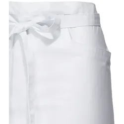 METRO Professional Gastro-Schürze, kurz, 55 x 100 cm, weiß, 3 Stück