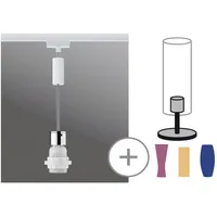 Paulmann Hochvolt-Schienensystem-Leuchte Universell E27 20 W LED Weiß, Chrom
